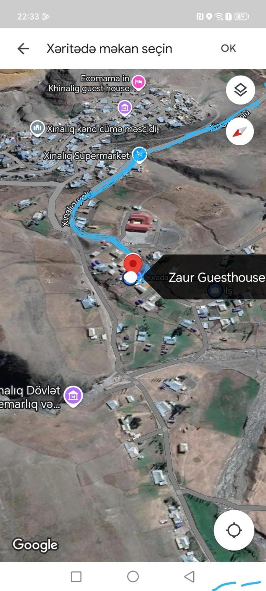 Zaur Guest Hause Hotell Xinaliq Exteriör bild